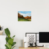 Monet, Holzhändler im Fontainebleau-Wald, Poster (Heimbüro)