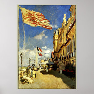 Monet - Hotel des Roches Noires, Trouville Poster