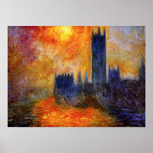 Monet House und Sunset Poster (Vorne)