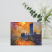 Monet House und Sunset Postkarte (Stehend Vorderseite)