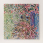 Monet-House unter Rose Puzzle (Horizontal)