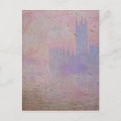 Monet - Houses of Parliament, Seagulls Postkarte (Vorderseite)