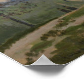 Monet - Hyde Park London 1871 Poster (Ecke)