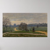 Monet - Hyde Park London 1871 Poster (Vorne)