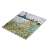 Monet - Ile Aux Fleurs nähe Vetheuil Fliese (Seite)