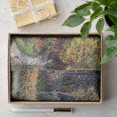 Monet - Im Garten, berühmtes Bild Seidenpapier (Geschenk)