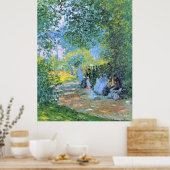 Monet - Im Parc Monceau, Poster (Küche)