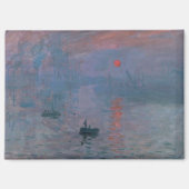 Monet, Impression at Sunrise Magnet (Vorderseite)