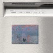 Monet, Impression bei Sonnenaufgang Magnet (In Situ (Geschirrspüler))