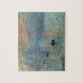 Monet Impression Sonnenaufgang Soleil Levant Maler Puzzle (Vertikal)