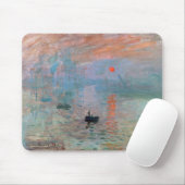 Monet , "Impression, Sunrise" Mousepad (Mit Mouse)