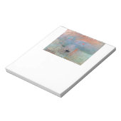 Monet , “ Impression, Sunrise ” Notizblock (Rotiert)