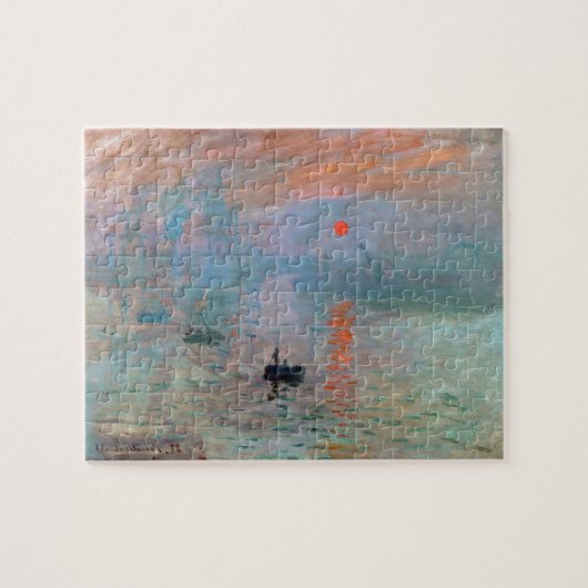 Monet , “ Impression, Sunrise ” Puzzle (Horizontal)