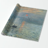 Monet Impression Sunrise Soleil Levant Malerei Geschenkpapier (Ungerollt)