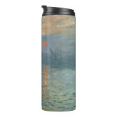 Monet Impression Sunrise Soleil Levant Malerei Thermosbecher (Nach rechts gedreht)