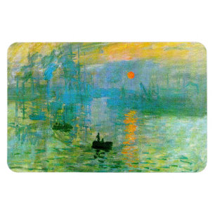 Monet Impressionismus-Sonnenaufgang-Magnet Magnet