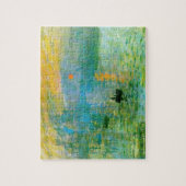 Monet Impressionismus-Sonnenaufgang-Puzzlespiel Puzzle (Vertikal)