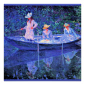 Monet - In der Norvegienne Poster (Vorderseite)