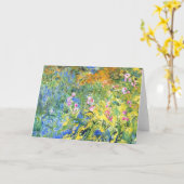 Monet - Ire 3, Kunstmalerei, Karte (Gelbe Blume)