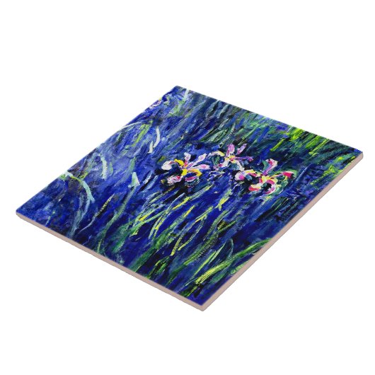 Monet - Ire, berühmtes Blumenbild, Fliese (Seite)