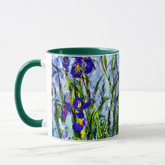 Monet - Ire, berühmtes impressionistisches Gemälde Tasse (Links)