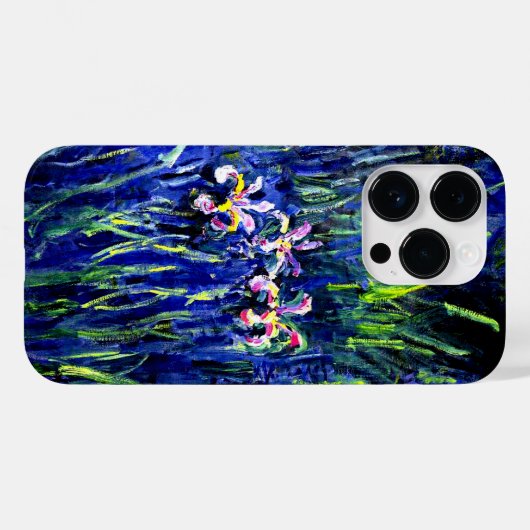 Monet - Ire, berühmtes Kunstwerk, Case-Mate iPhone Hülle (Rückseite (Horizontal))