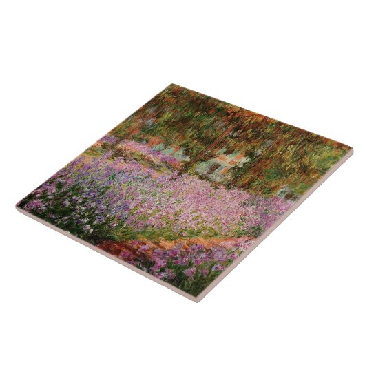 Monet - Ire im Monet-Garten Fliese (Seite)
