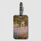 Monet - Ire im Monet-Garten Gepäckanhänger (Vorderseite Vertikal)