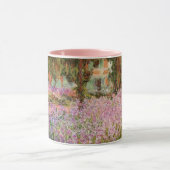 Monet - Ire im Monet-Garten Tasse (Zentrum)