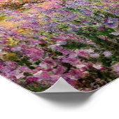 Monet - Ire in Monet's Garden Poster (Ecke)