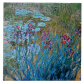 Monet - Ire und Water-Lilies Fliese (Vorderseite)
