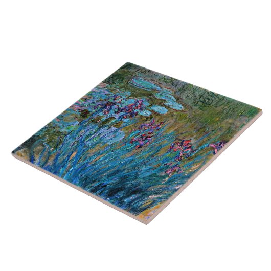 Monet - Ire und Water-Lilies Fliese (Seite)