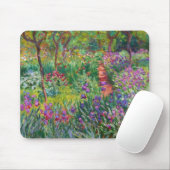 Monet Iris Garden at Giverny Mouse Pad Mousepad (Mit Mouse)