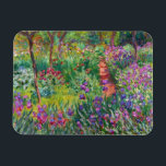 Monet Iris Garden - Giverny Magnet<br><div class="desc">Monet Iris Garden bei Giverny magnet. Ölmalerei auf Leinwand 1899. Der Iris Garden von Giverny ist eines der farbenprächtigsten und beliebtesten Gemälde der Blume von Monet. Die lebendige Verwendung von Purpur, Rot, Grüntöne und Blues macht dieses Stück zu einem der dynamischsten impressionistischen Stücke aus dieser reichen Zeit in Monets Karriere....</div>