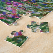 Monet Iris Garden - Giverny Puzzle (Seite)