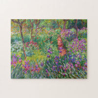 Monet Iris Garden - Giverny Puzzle