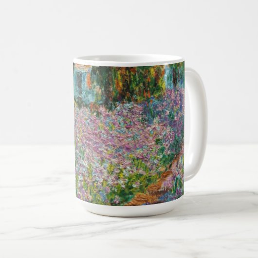 Monet Irises Tasse (VorderseiteRechts)