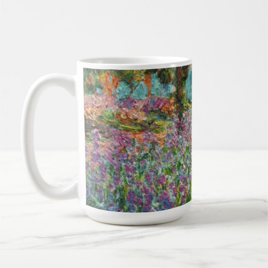 Monet Irises Tasse (Links)