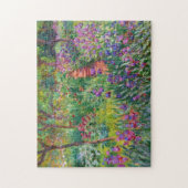 Monet Irisgarten in Giverny Puzzle (Vertikal)