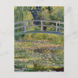 Monet Japanese Bridge Water Lily Pond Landschaft Postkarte