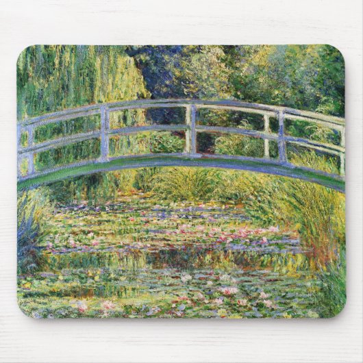Monet japanische Brücke mit Mousepad (Vorne)