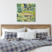 Monet Japanische Brücke mit Water Lilies Leinwanddruck (Insitu (Schlafzimmer))