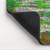 Monet japanische Brücke und Water Lilies Mousepad (Ecke)