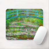 Monet japanische Brücke und Water Lilies Mousepad (Mit Mouse)