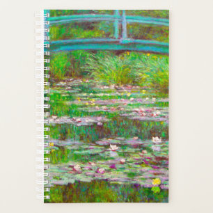 Monet japanische Brücke und Water Lilies Planer