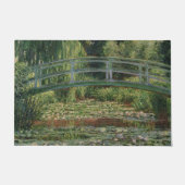 Monet japanische Fußbrücke und Water Lily Pool Fußmatte (Vorderseite)