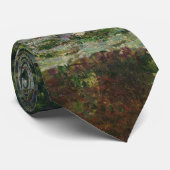 Monet japanische Fußbrücke und Water Lily Pool Krawatte (Gerollt)