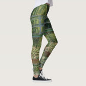 Monet japanische Fußbrücke und Water Lily Pool Leggings (Rechts)