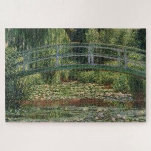 Monet japanische Fußbrücke und Water Lily Pool Puzzle