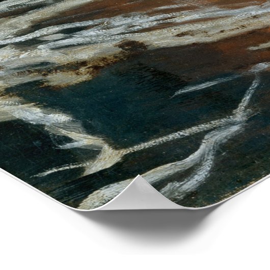 Monet - Jar von Pfirsichen Poster (Ecke)